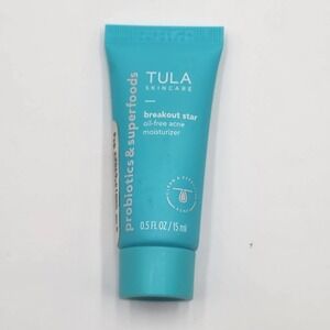 Tula Skincare‎ Breakout Star Oil Free Acne Moisturizer .5 fl oz New Sealed